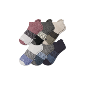 Men’s Tri-Block Ankle Sock 6-pack