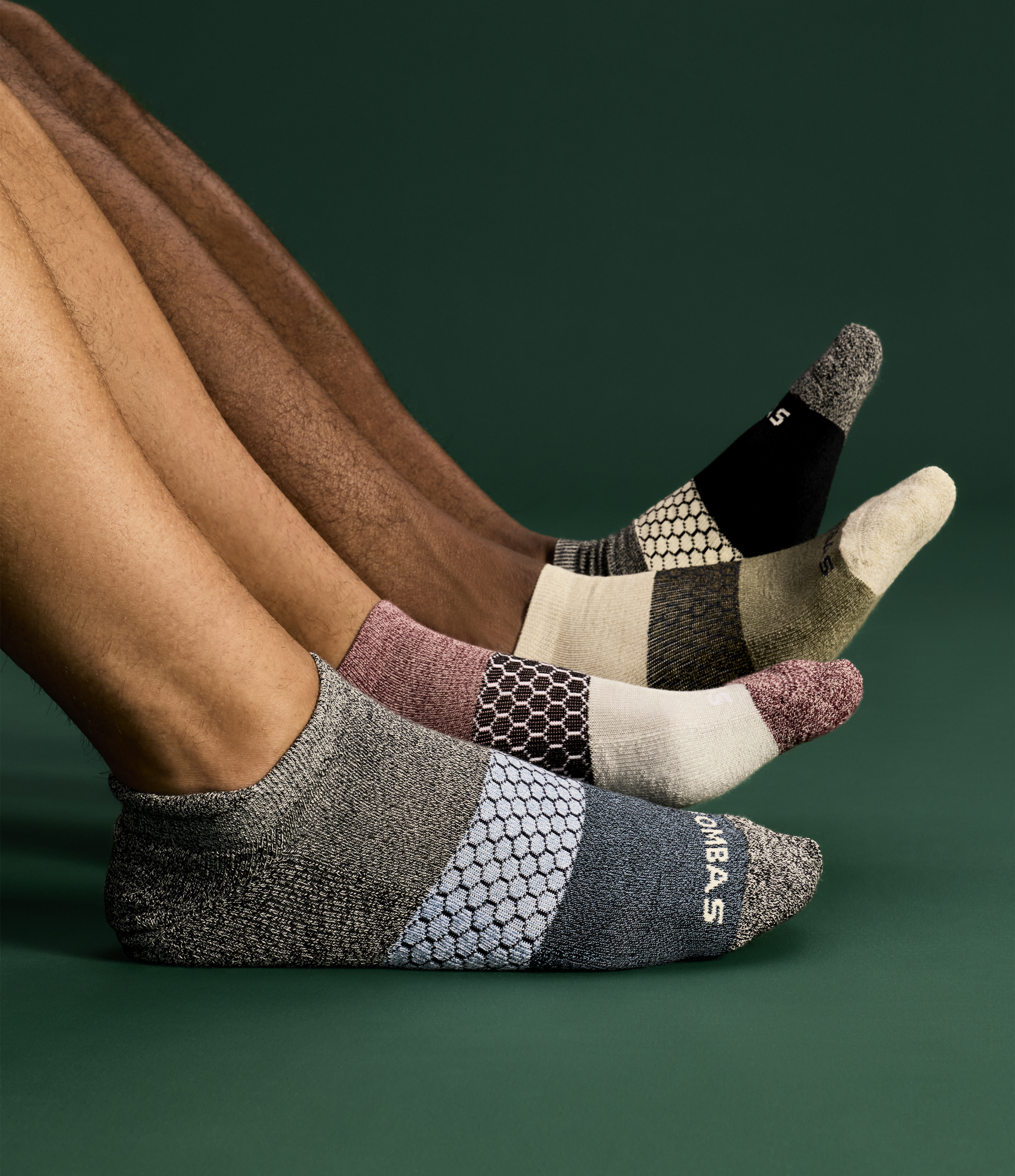 Men’s Tri-Block Ankle Sock 6-pack - Image 2