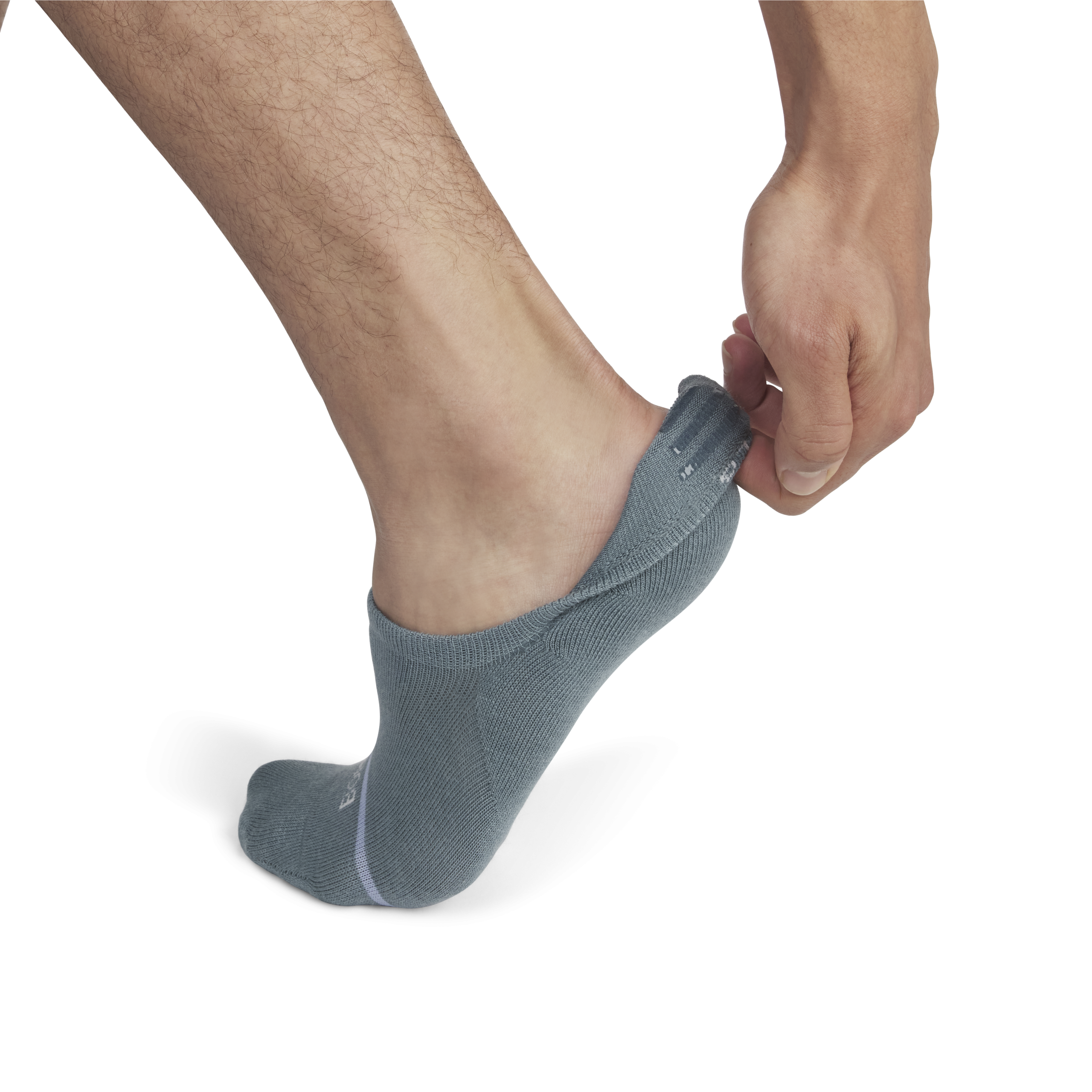 Men's Lightweight Merino Wool Blend No Show Sock 4-Pack - Image 14