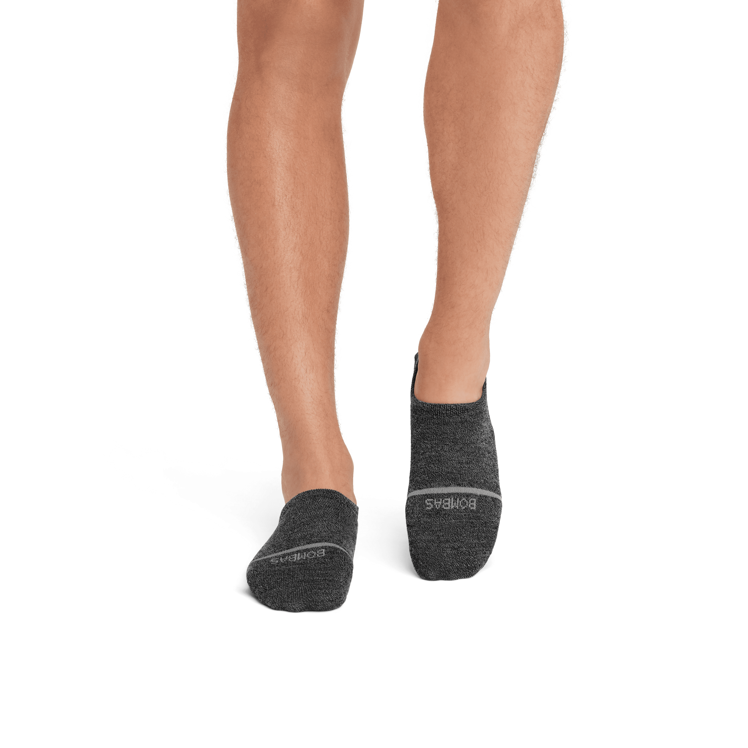 Men's Lightweight Merino Wool Blend No Show Sock 4-Pack - Image 3