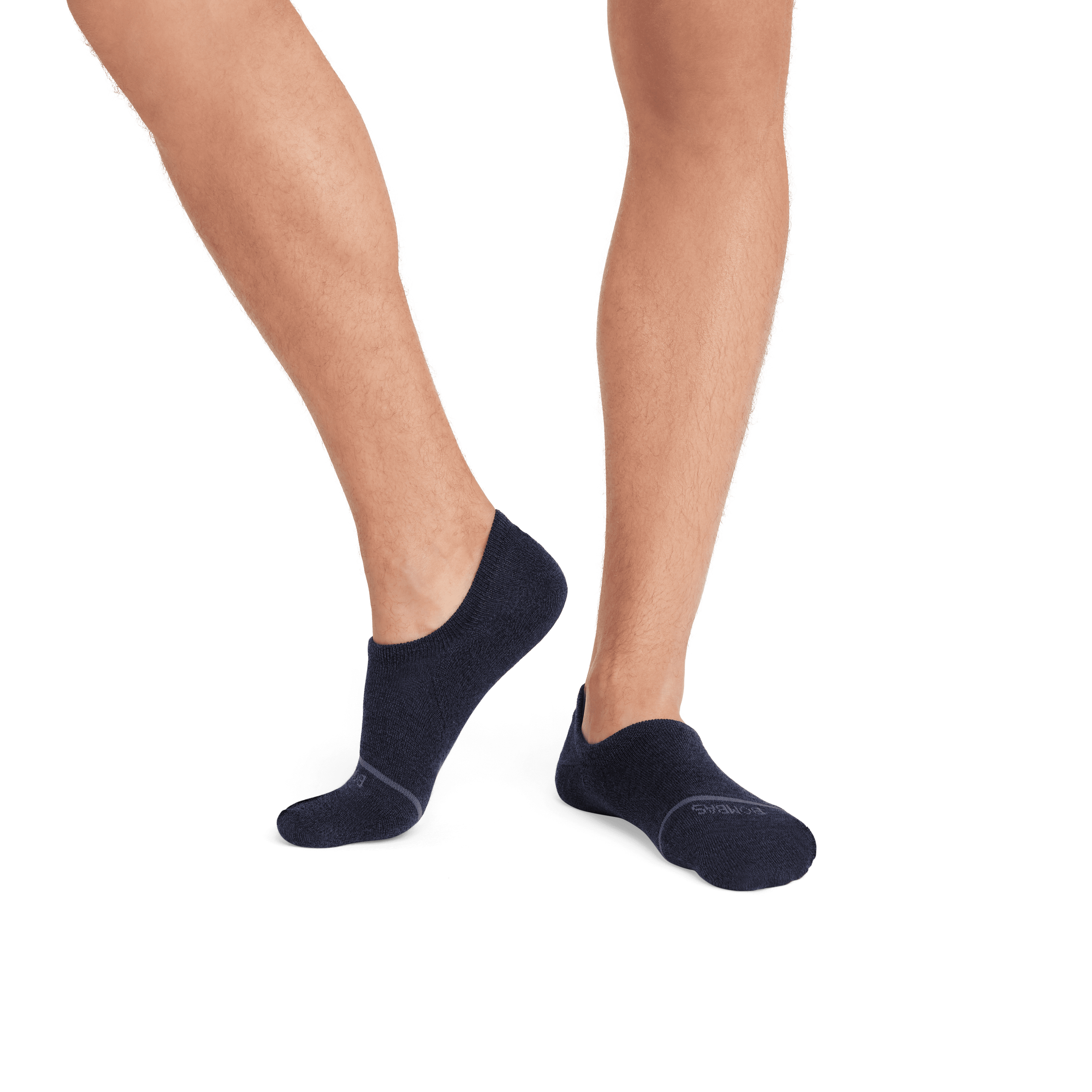 Men's Lightweight Merino Wool Blend No Show Sock 4-Pack - Image 2