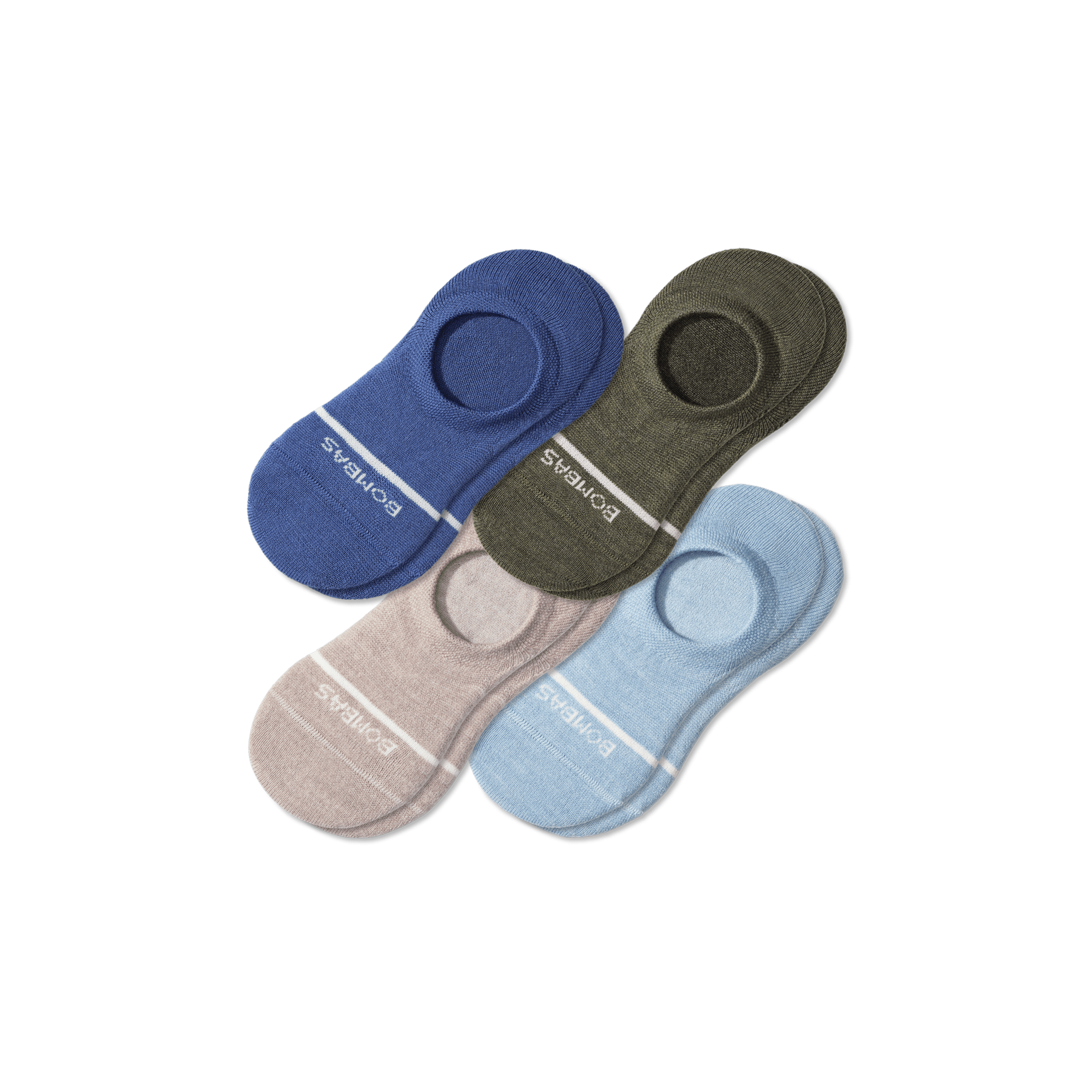 Men's Lightweight Merino Wool Blend No Show Sock 4-Pack - Image 15