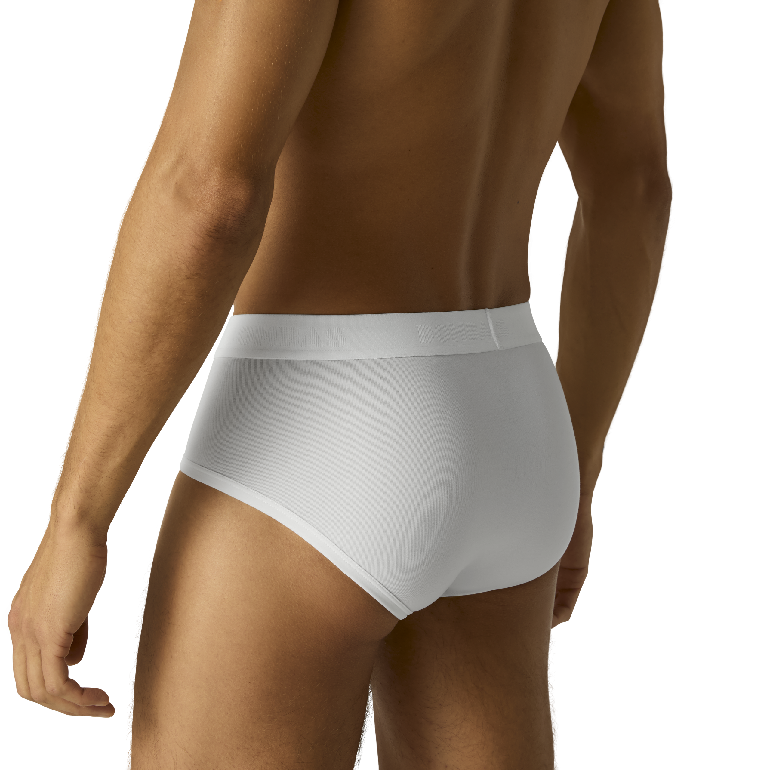 Men's Cotton Modal Blend Flyless Brief - Image 9