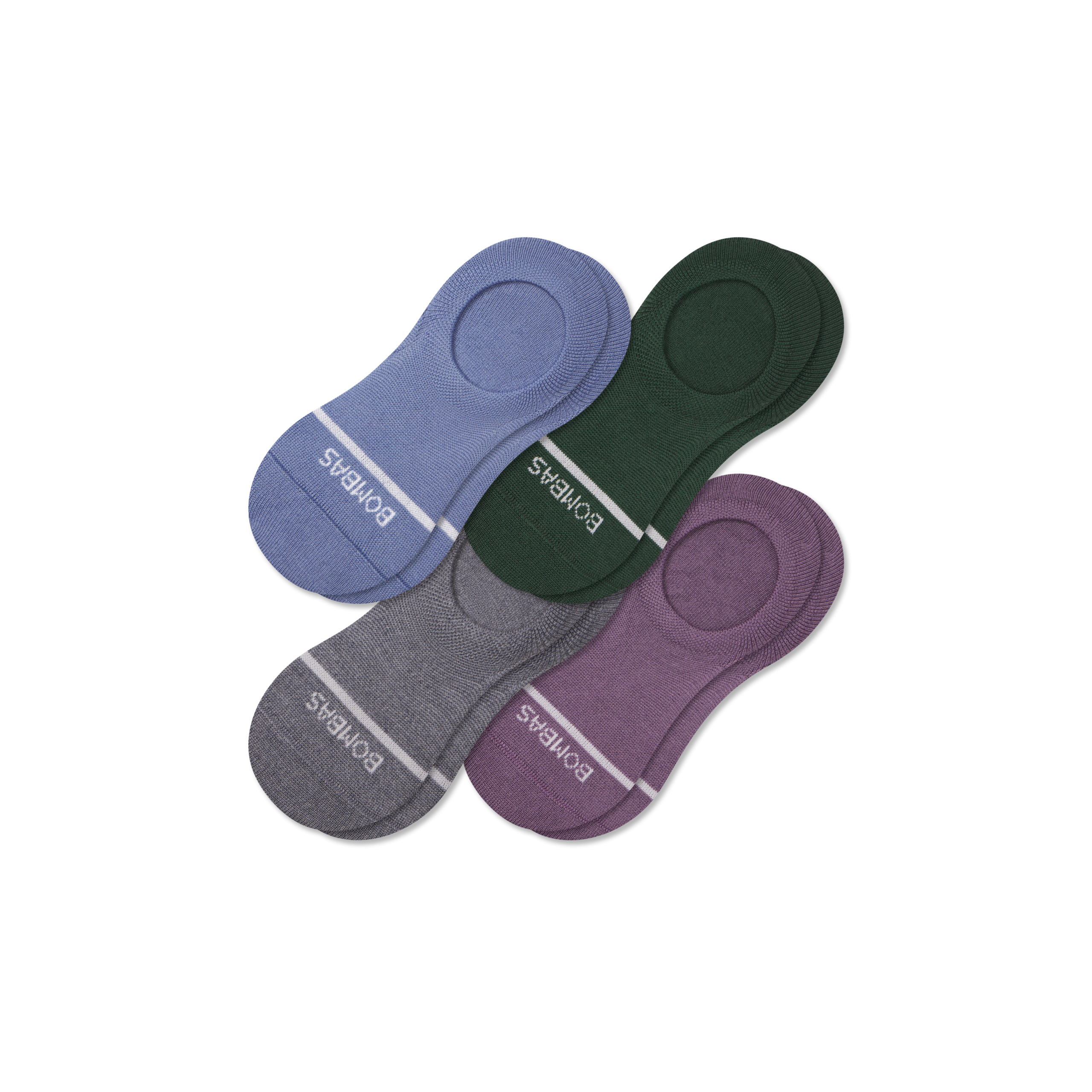 Men's Lightweight Merino Wool Blend No Show Sock 4-Pack - Image 35