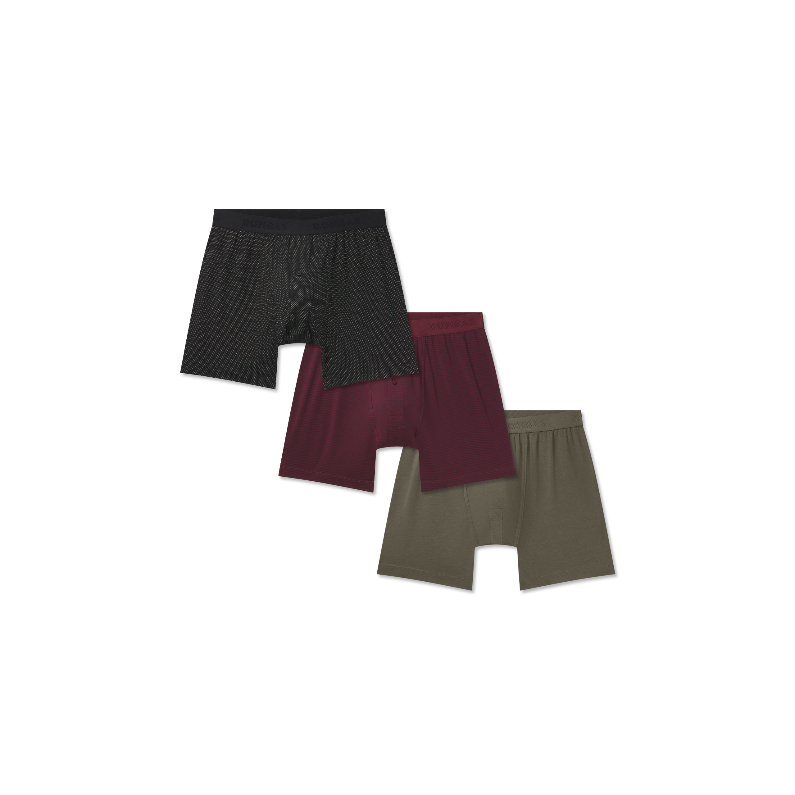 Men's Cotton Modal Blend Boxer 3-Pack - Image 40