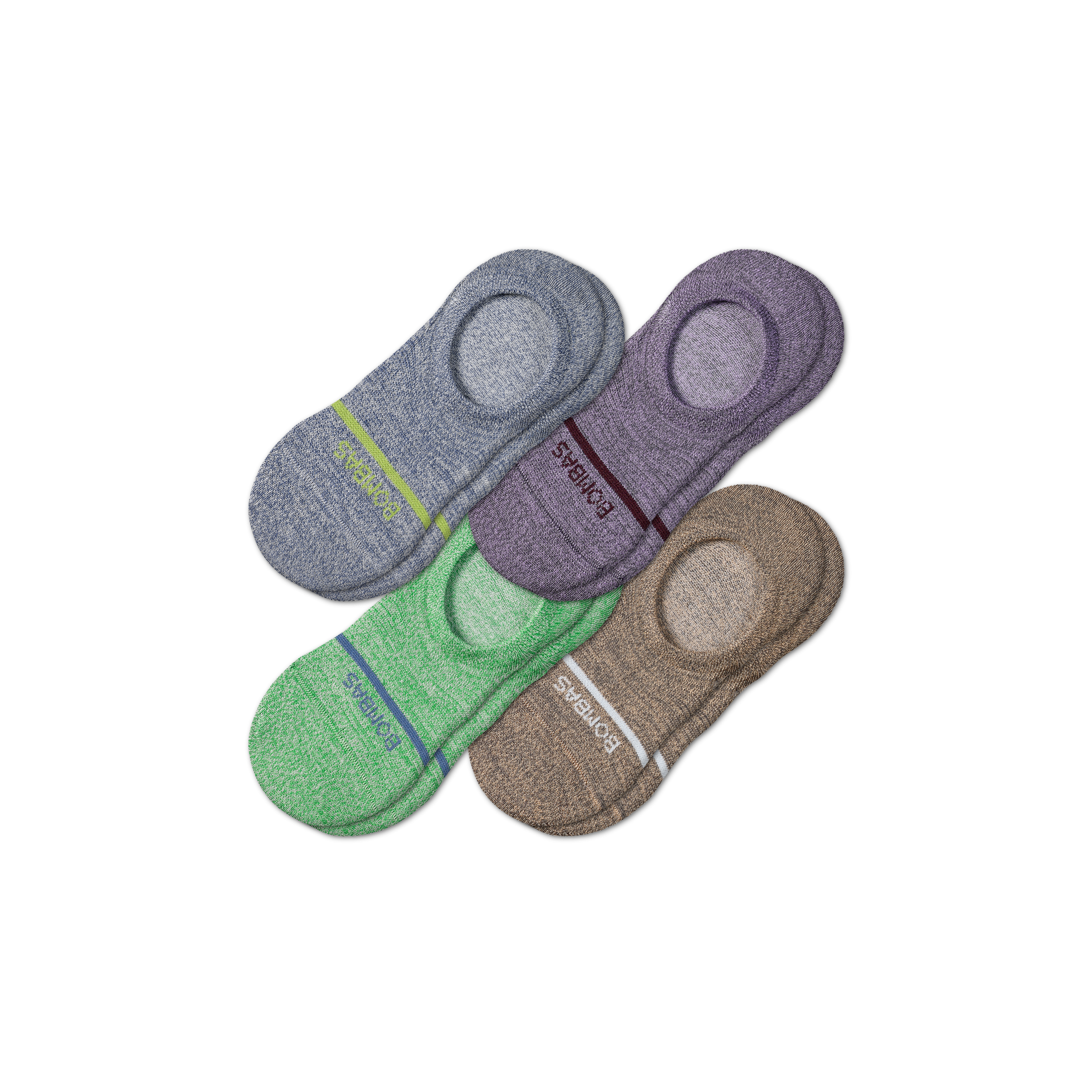 Men's Lightweight Merino Wool Blend No Show Sock 4-Pack - Image 30