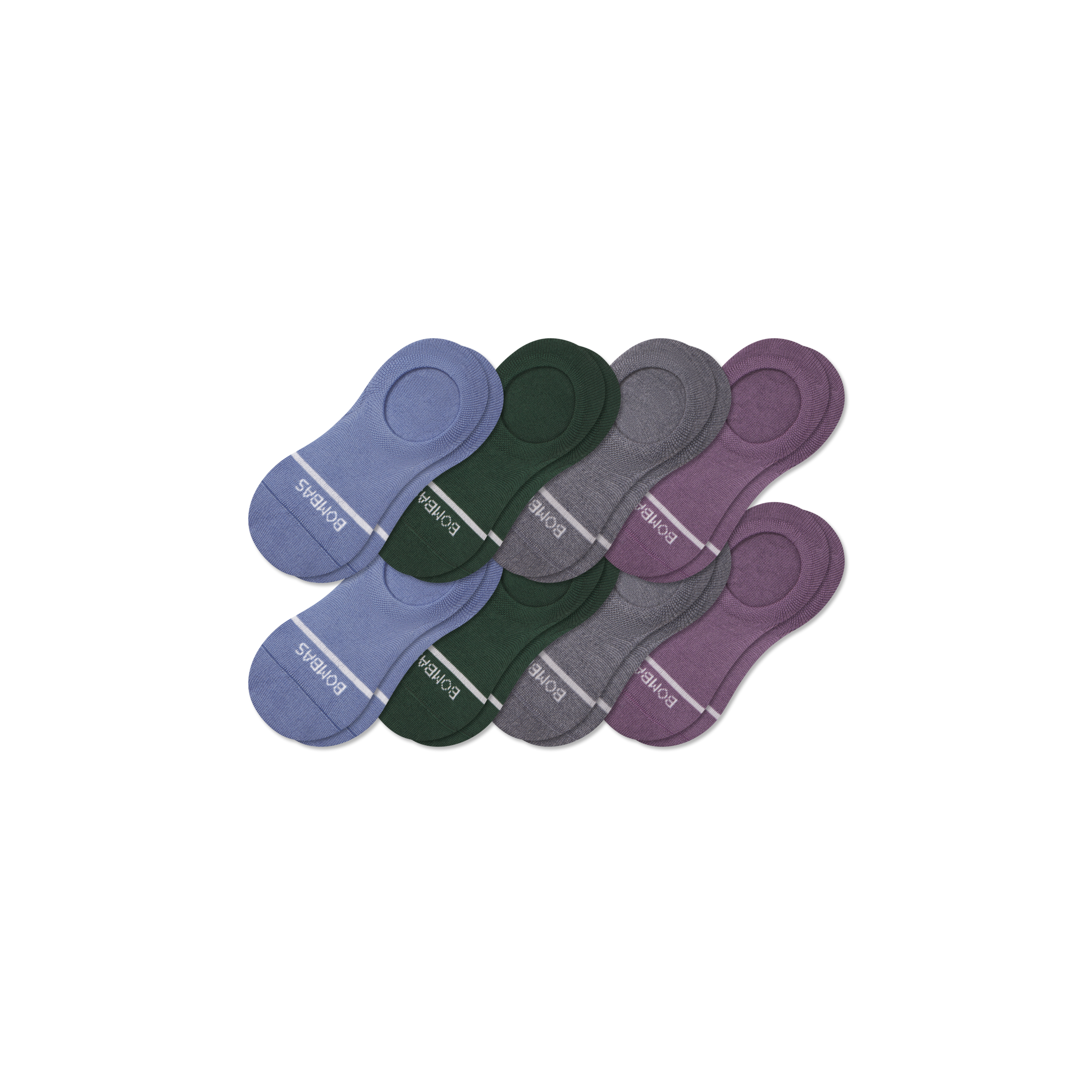 Men's Lightweight Merino Wool Blend No Show Sock 8-Pack - Image 6