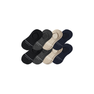 Men's Lightweight Merino Wool Blend No Show Sock 8-Pack